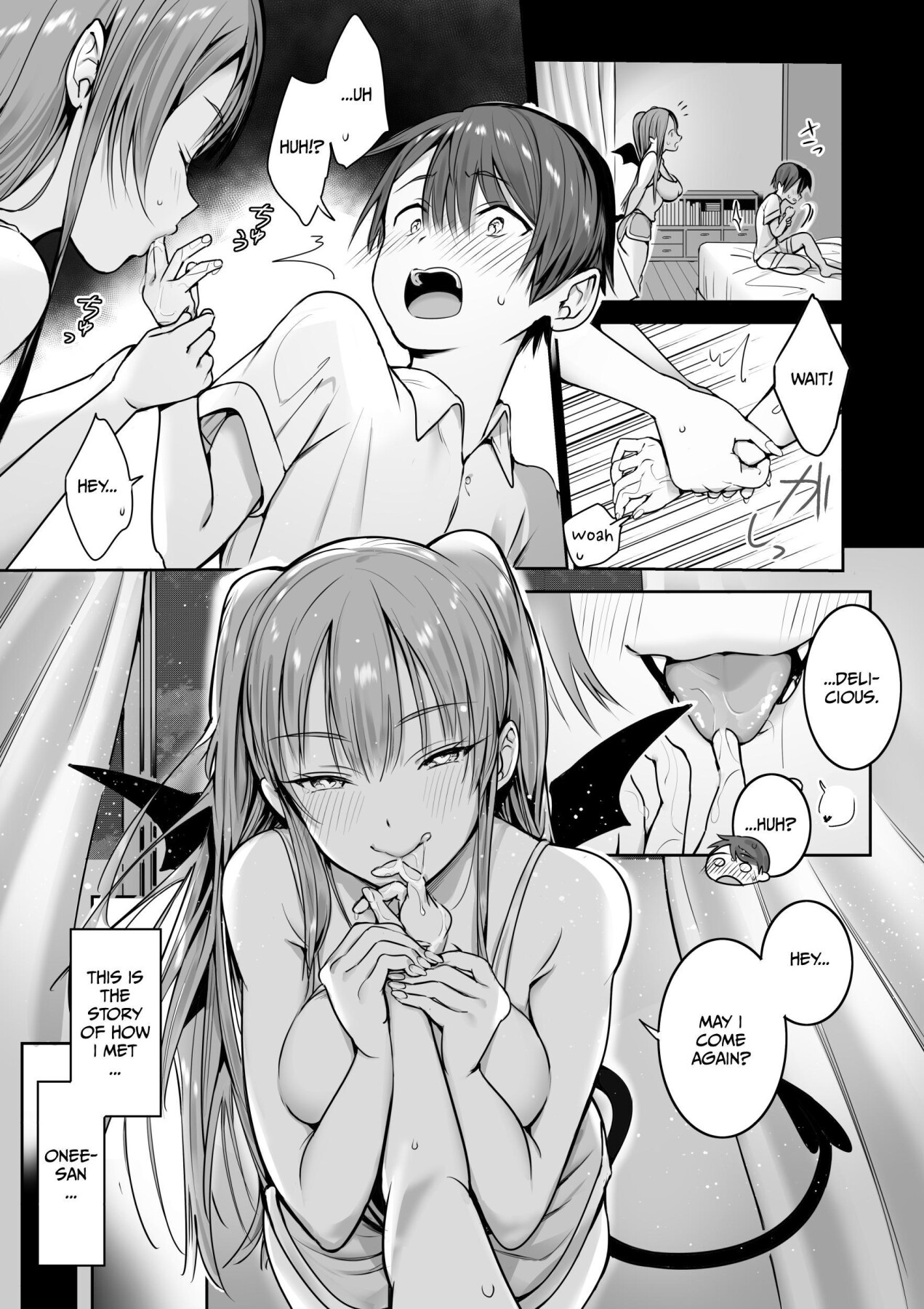 Hentai Manga Comic-Succubus Comes Knocking On My Door-Read-7